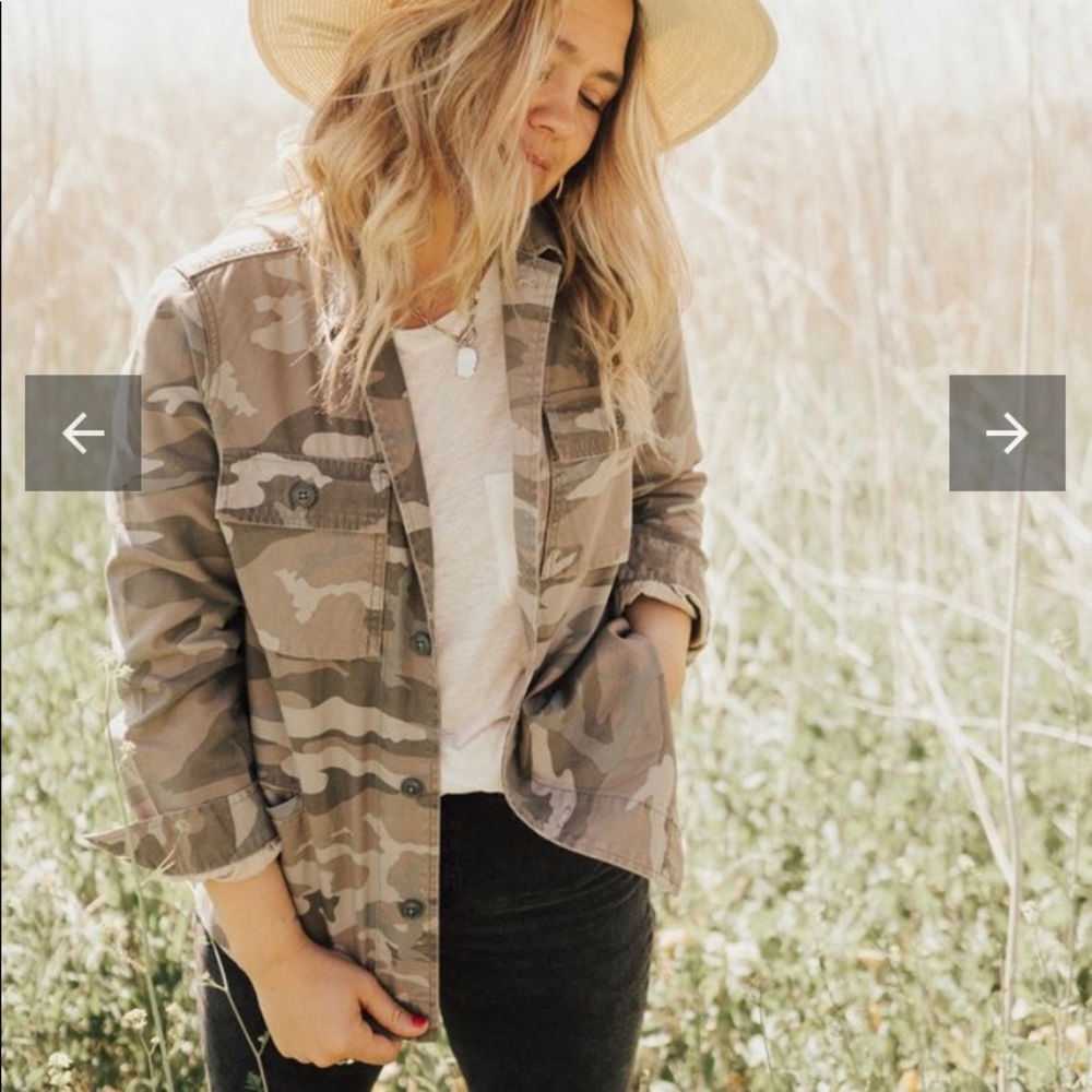 CJLA “River” Utility Jacket, Camouflage